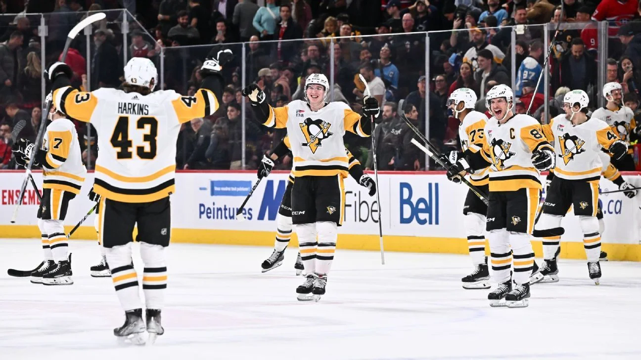 NHL roundup - Penguins top Canadiens in 12-round shootout as Devils edge Bruins