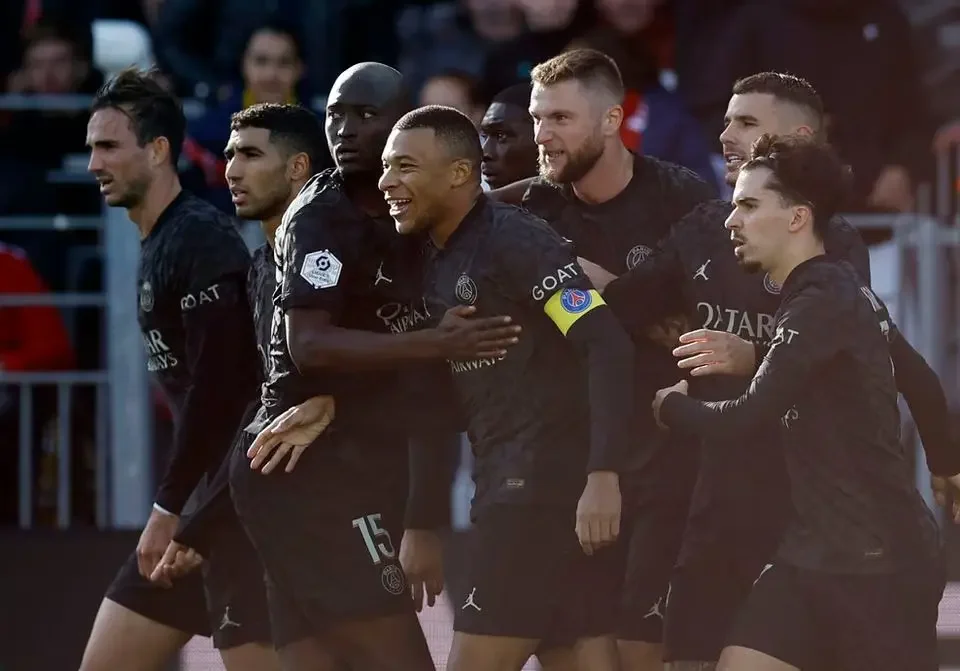 Late Mbappe Goal Secures PSG's 3-2 Victory Over Brest in a Thrilling Encounter
