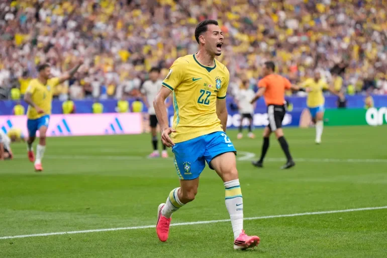 Gabriel Martinelli's late winner sends Brazil into World Cup Round of 16