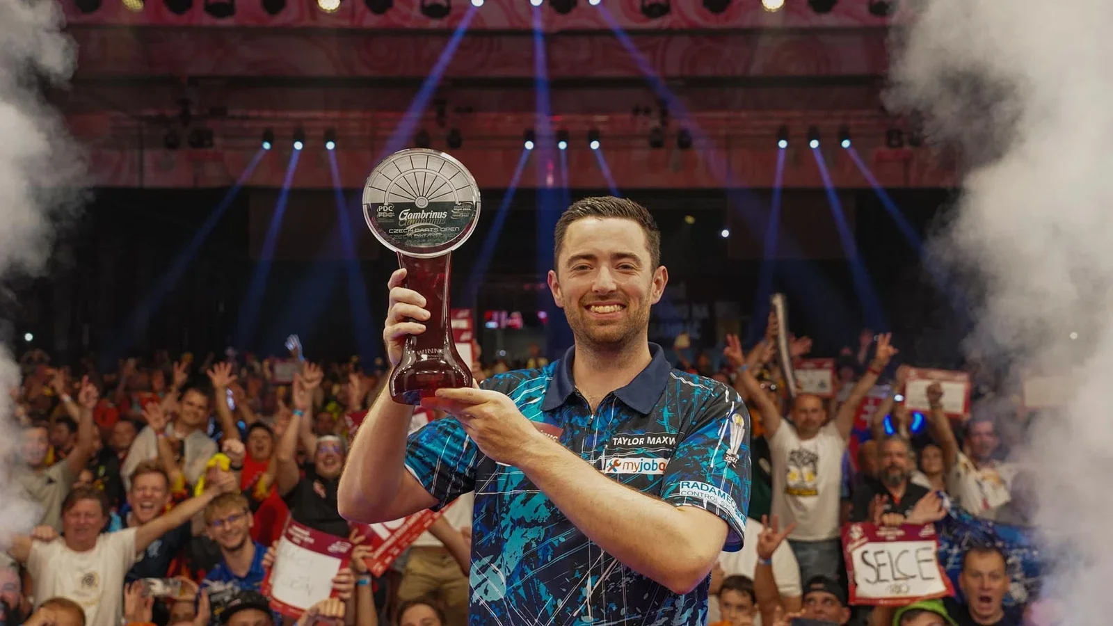 Luke Humphries beats Josh Rock to claim third Czech Darts Open title in Prague