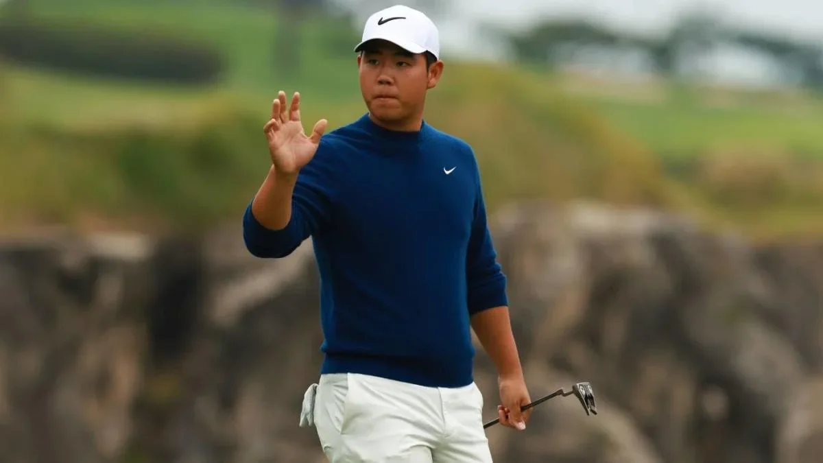 Tom Kim apologizes for damaging locker following DP World Tour loss