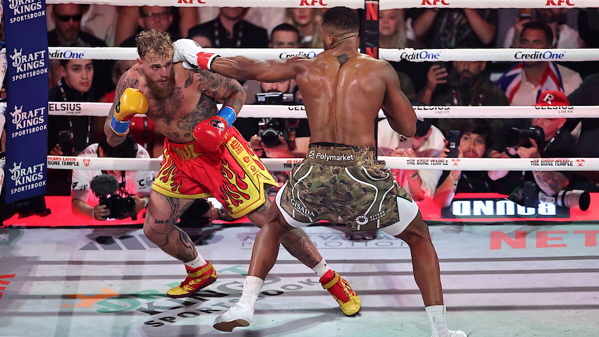 Anthony Joshua knocks out Jake Paul in sixth round of Miami showdown