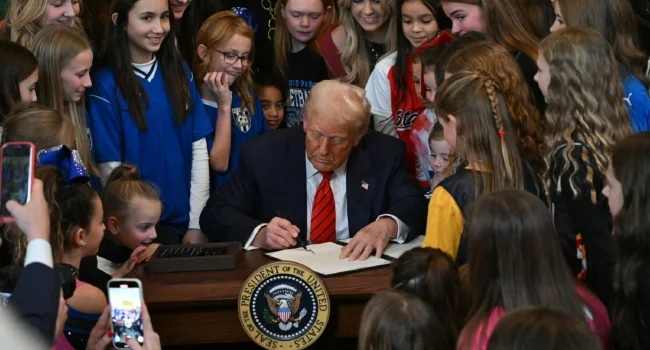 Trump signs Executive Order banning Transgender Athletes from Women’s Sports