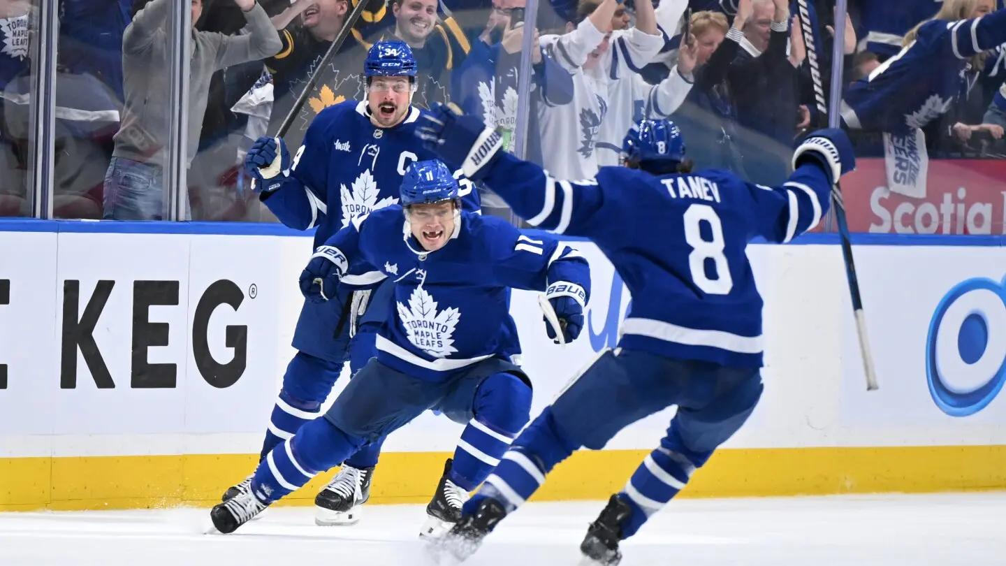 NHL roundup: Maple Leafs, Canes go 2-0 up, Panthers grab win