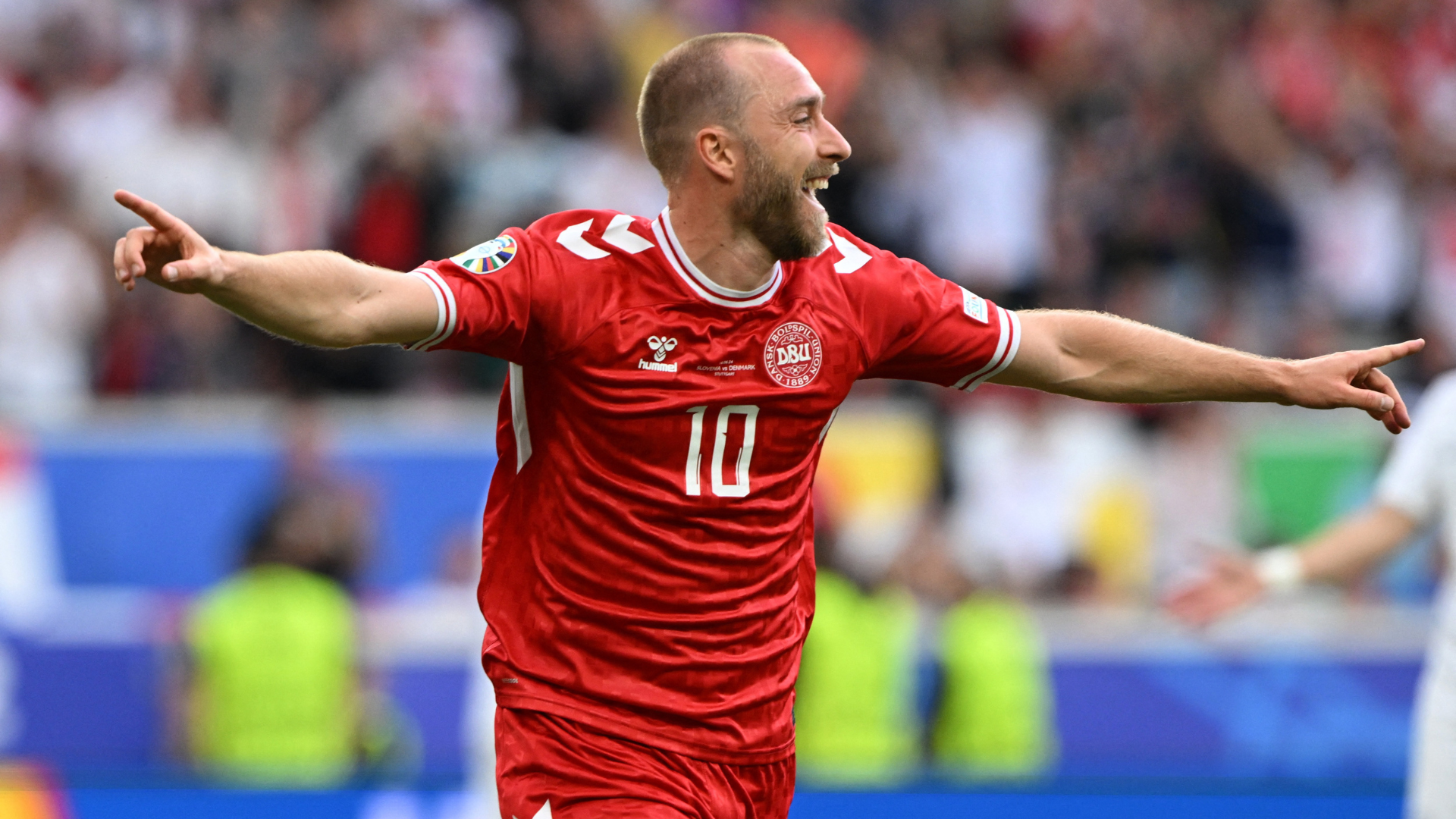 Eriksen shines, but Denmark stumble again in opening Euro draw with Slovenia