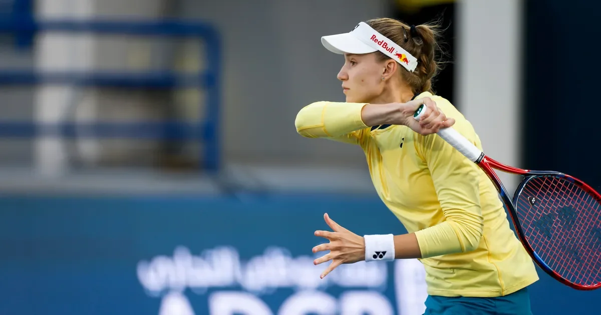 WTA roundup: Rybakina rallies back to defeat Collins in Abu Dhabi