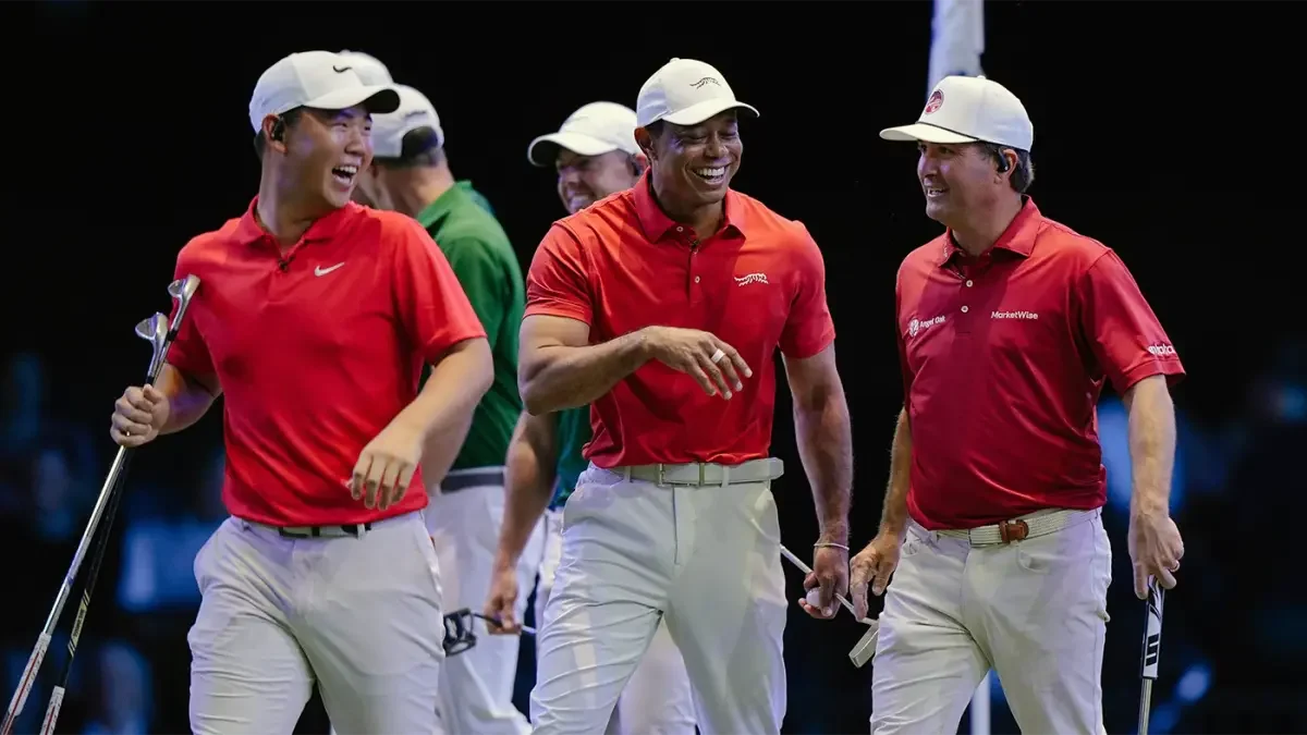Woods leads Jupiter Links to thrilling overtime victory over McIlroy's Boston Common in TGL Showdown