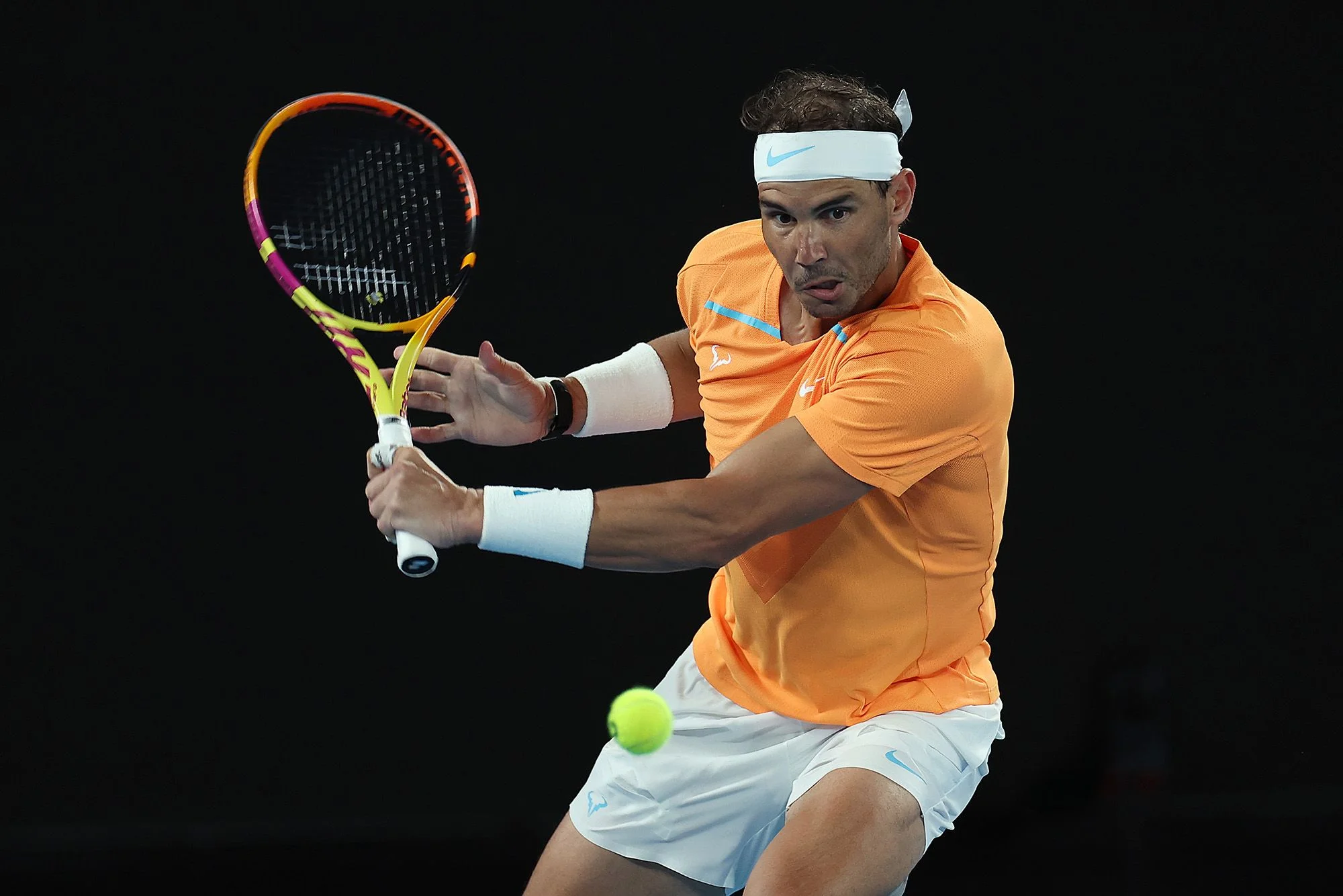 Nadal plays down Australian Open expectations after returning to the court
