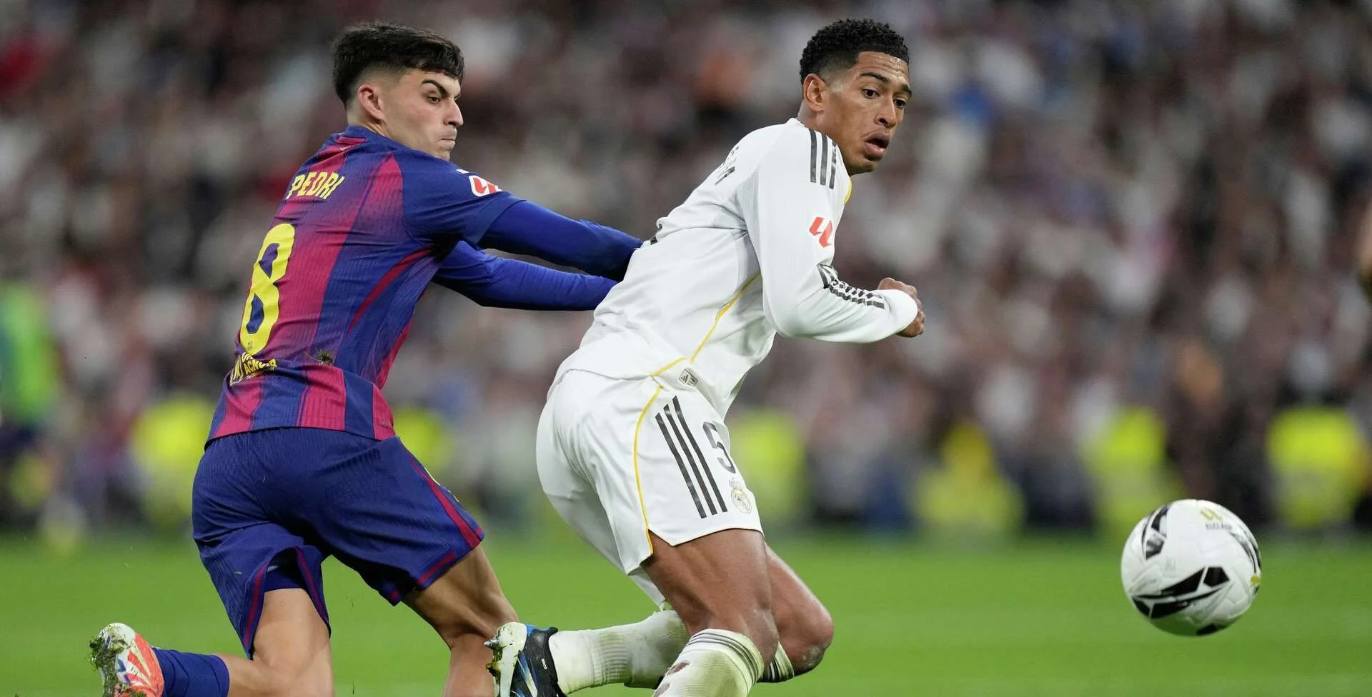 Mbappé, Bellingham shine as Real Madrid beat Barcelona 2-1 in first El Clásico of the season