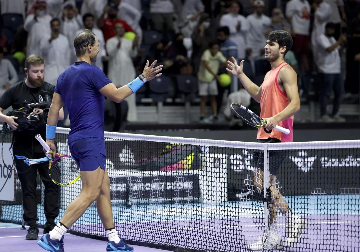 Alcaraz stuns Nadal in emotional showdown as veteran’s career nears its twilight