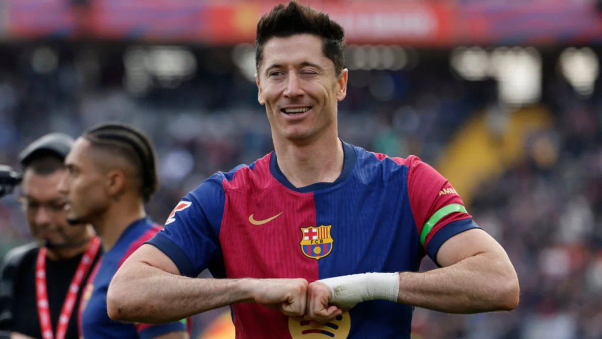 Lewandowski to depart Barcelona after winning three LaLiga titles