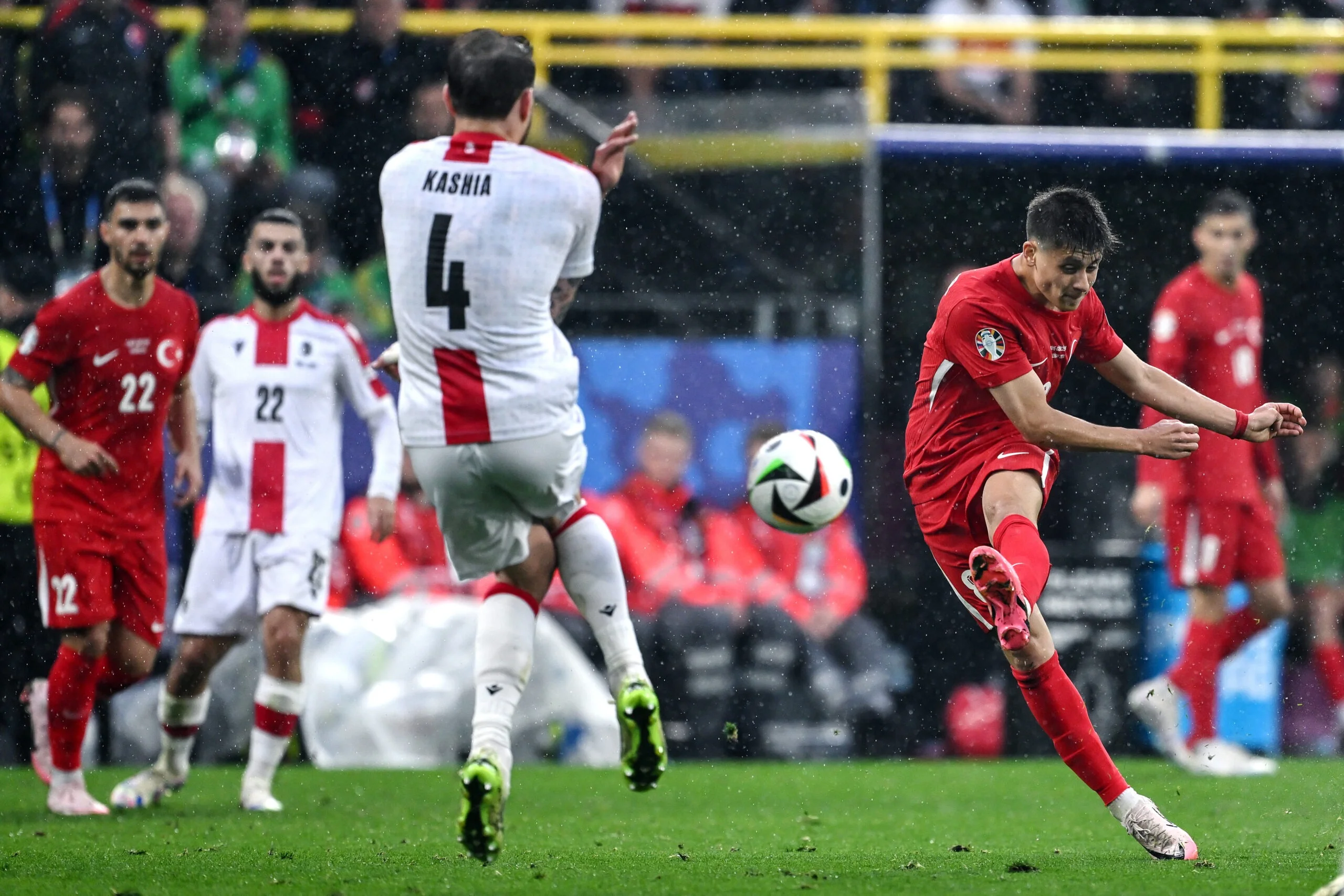 Turkey 3-1 Georgia: Guler scores stunner as Turkey win thriller in Euros opener