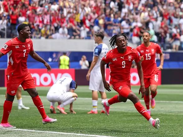 Switzerland storm past Bosnia to move closer to World Cup knockout stage