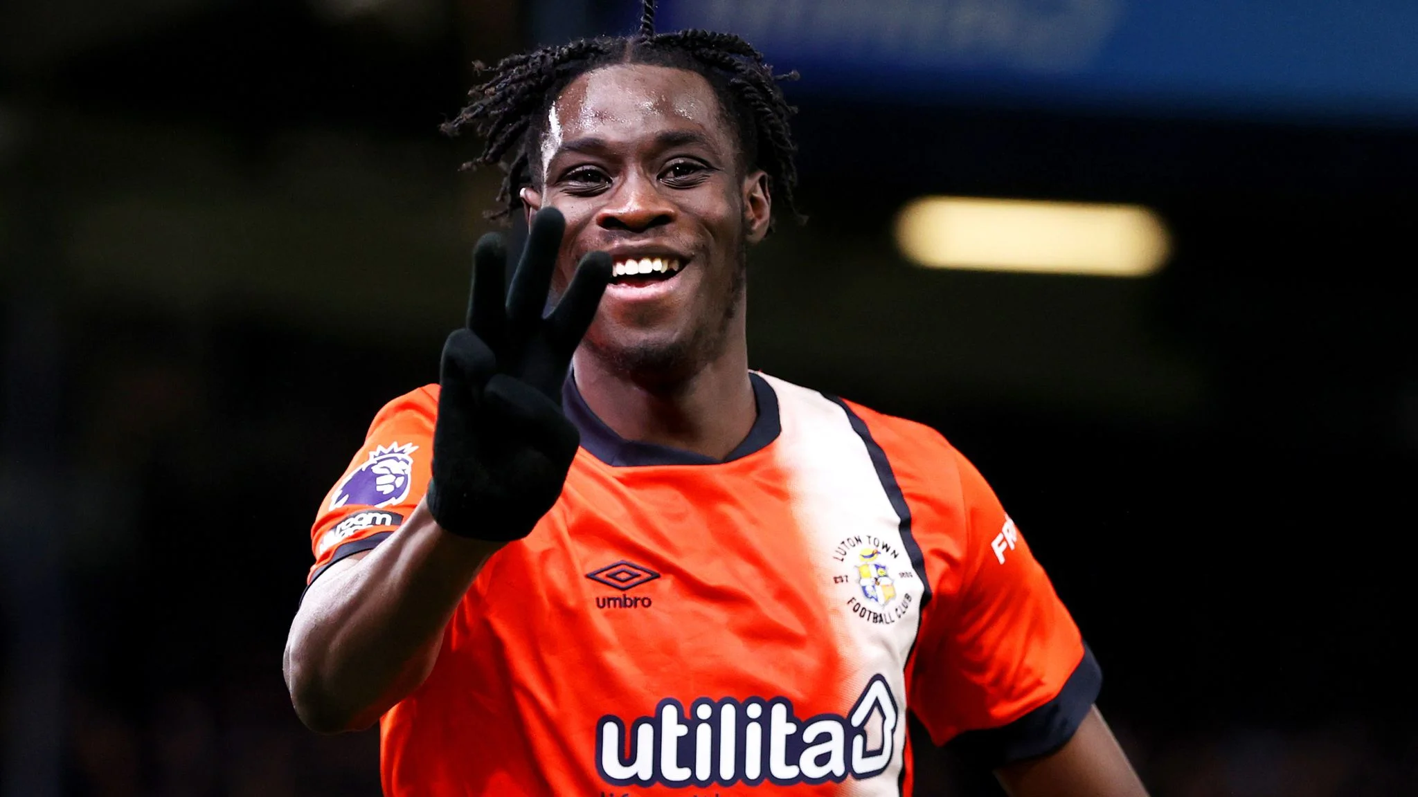 Luton Town 4-0 Brighton: Adebayo grabs a hat-trick as Hatters thrash Seagulls to move out of the relegation zone
