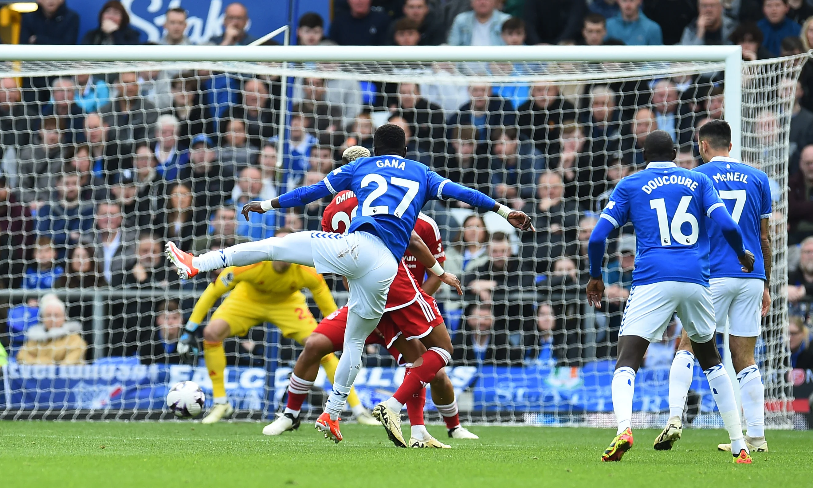 Everton 2-0 Nottingham Forest: Toffees defeat Forest to go five points clear of relegation zone