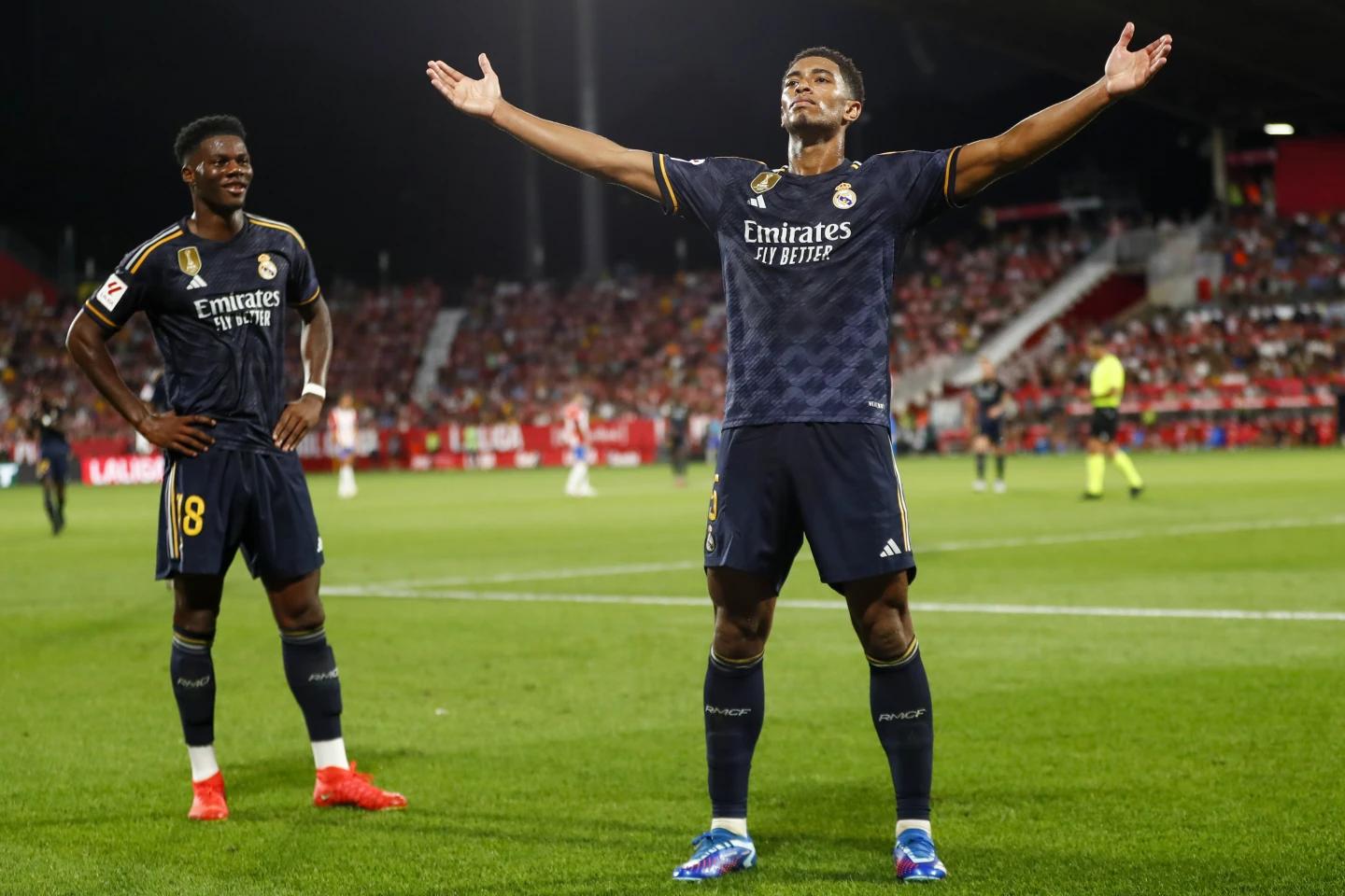 Bellingham Shines as Real Madrid Ends Girona's Unbeaten Streak with a 3-0 Win