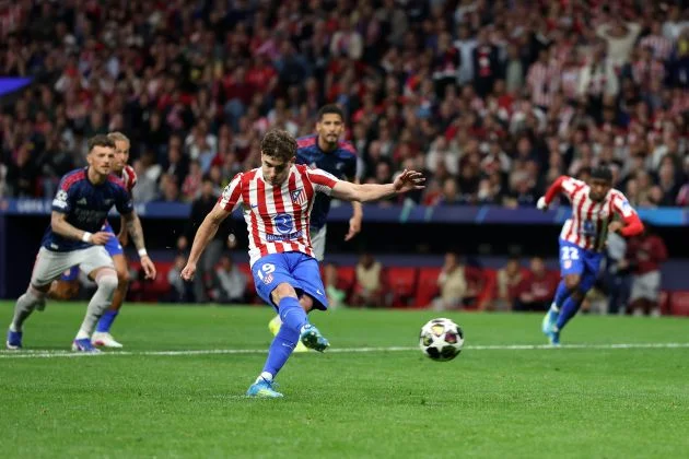 Arsenal hold Atletico Madrid to 1-1 draw in UCL semifinal first leg