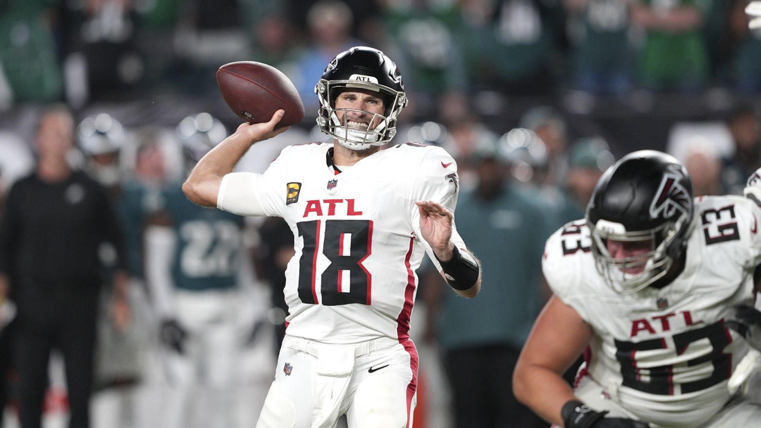 Kirk Cousins leads Atlanta Falcons to win over Philadelphia Eagles