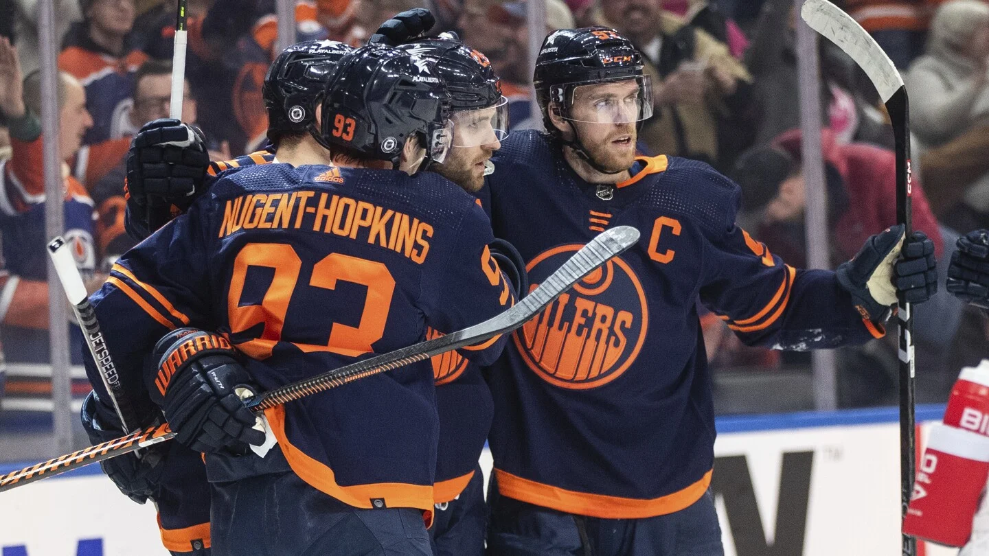 NHL roundup: Oilers rally past Kraken to claim 12th straight win