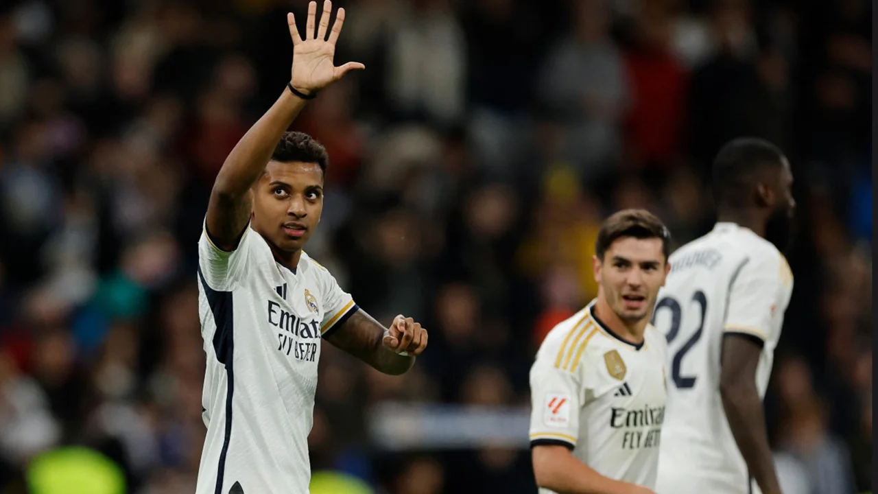 Real Madrid go top of LaLiga with win over Granada as Rodrygo continues red-hot form