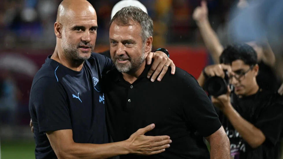 Hansi Flick begins his Barcelona reign with victory against Manchester City in a pre-season friendly match