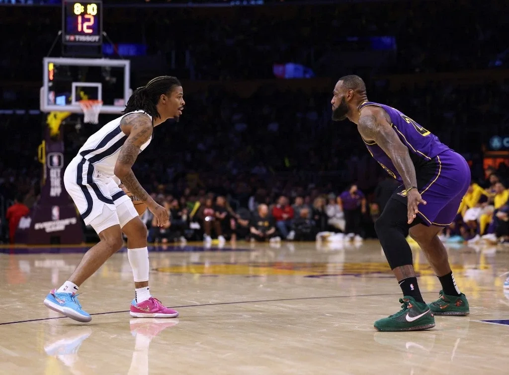 LeBron and Ja go head-to-head in an epic clash of generations