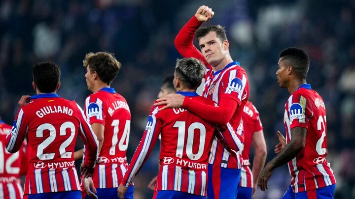 Real Valladolid 0-5 Atletico Madrid: Atleti dismantle struggling hosts to go second