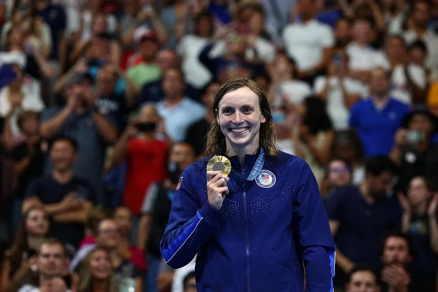 Australia win 4x200 freestyle, as Katie Ledecky makes Olympic history