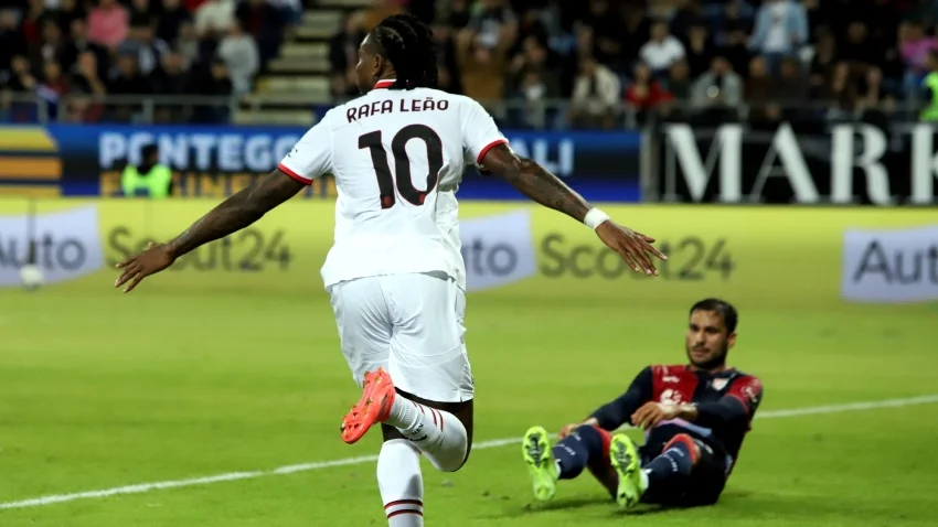 Cagliari 3-3 AC Milan: Rossoneri held to draw in six goal thriller despite Leao's brace