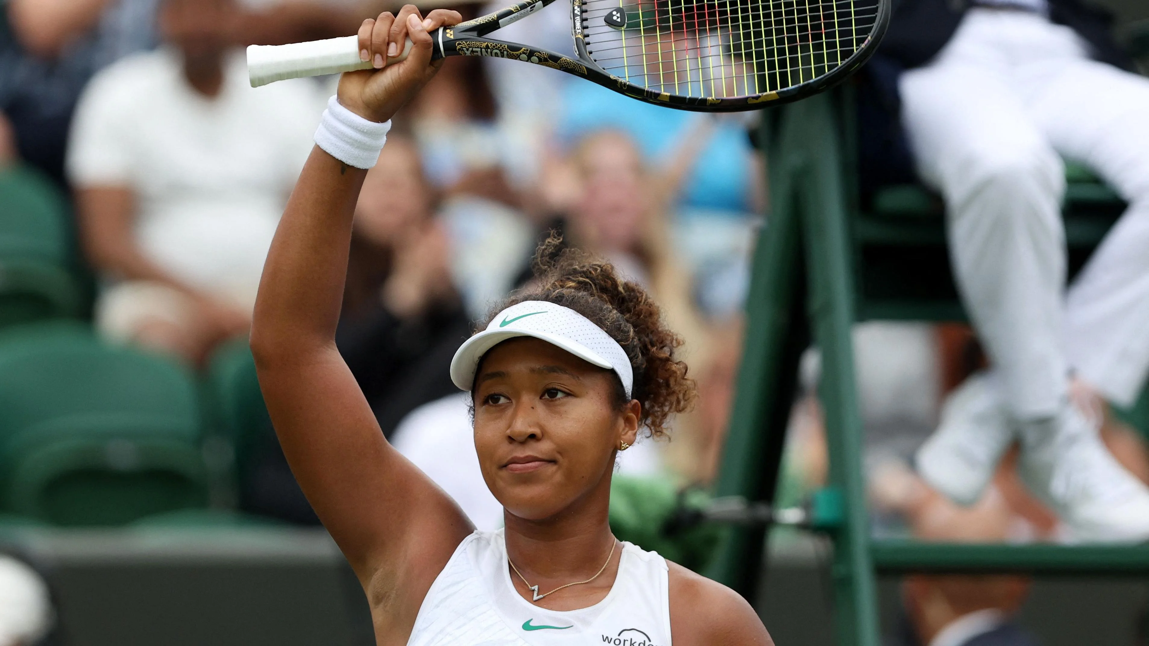 Osaka overcomes spirited Gibson to advance at Wimbledon; faces Siniakova in Round Two