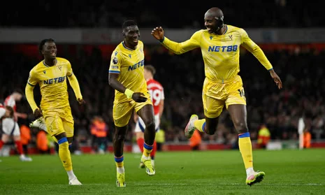 Arsenal 2-2 Crystal Palace: Mateta’s Stunning Lob Puts Liverpool on Brink of Premier League Title