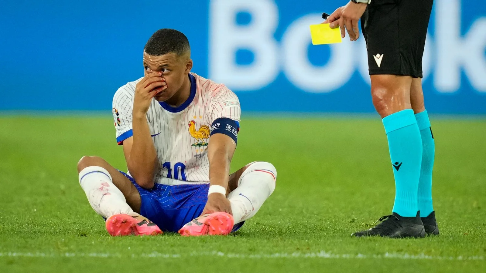 Mbappe to play with mask after breaking nose, could miss Netherlands clash