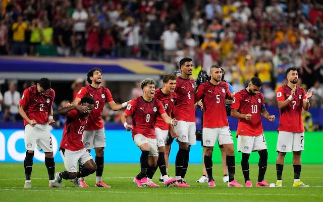 Egypt secure first-ever World Cup knockout victory against Australia