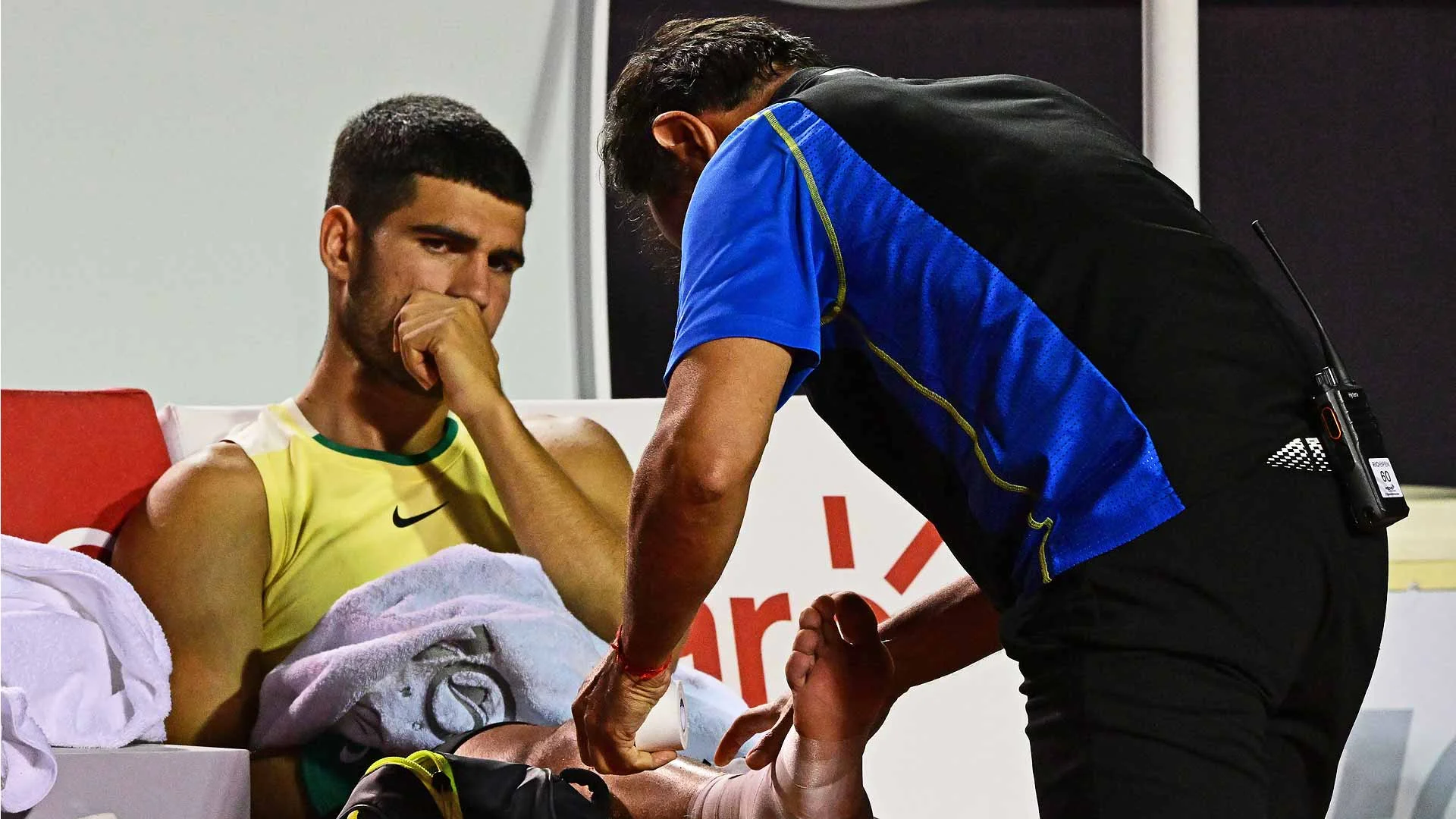 Alcaraz gives positive injury update