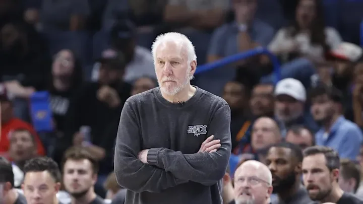 San Antonio Spurs coach Greg Popovich out indefinitely with health issues