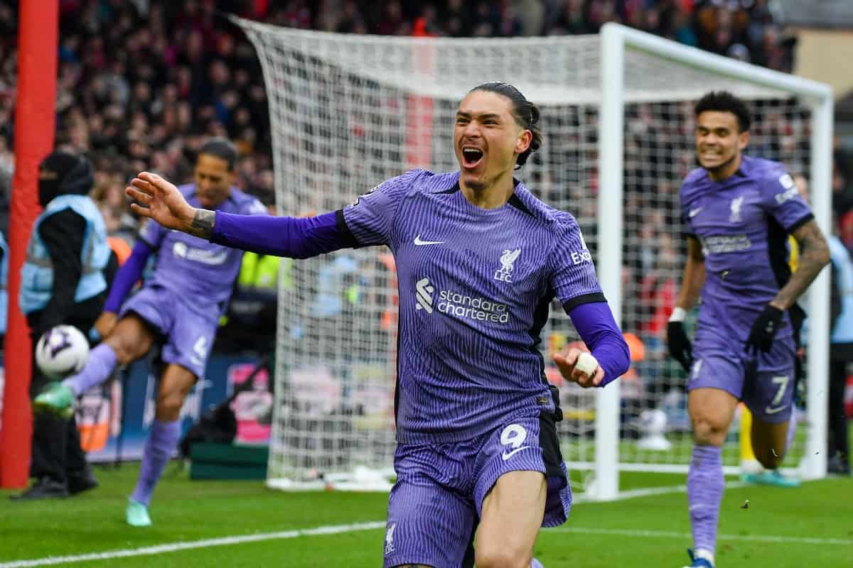 Nottingham Forest 0-1 Liverpool: Darwin Nunez stoppage-time winner earns Reds narrow win over Forest