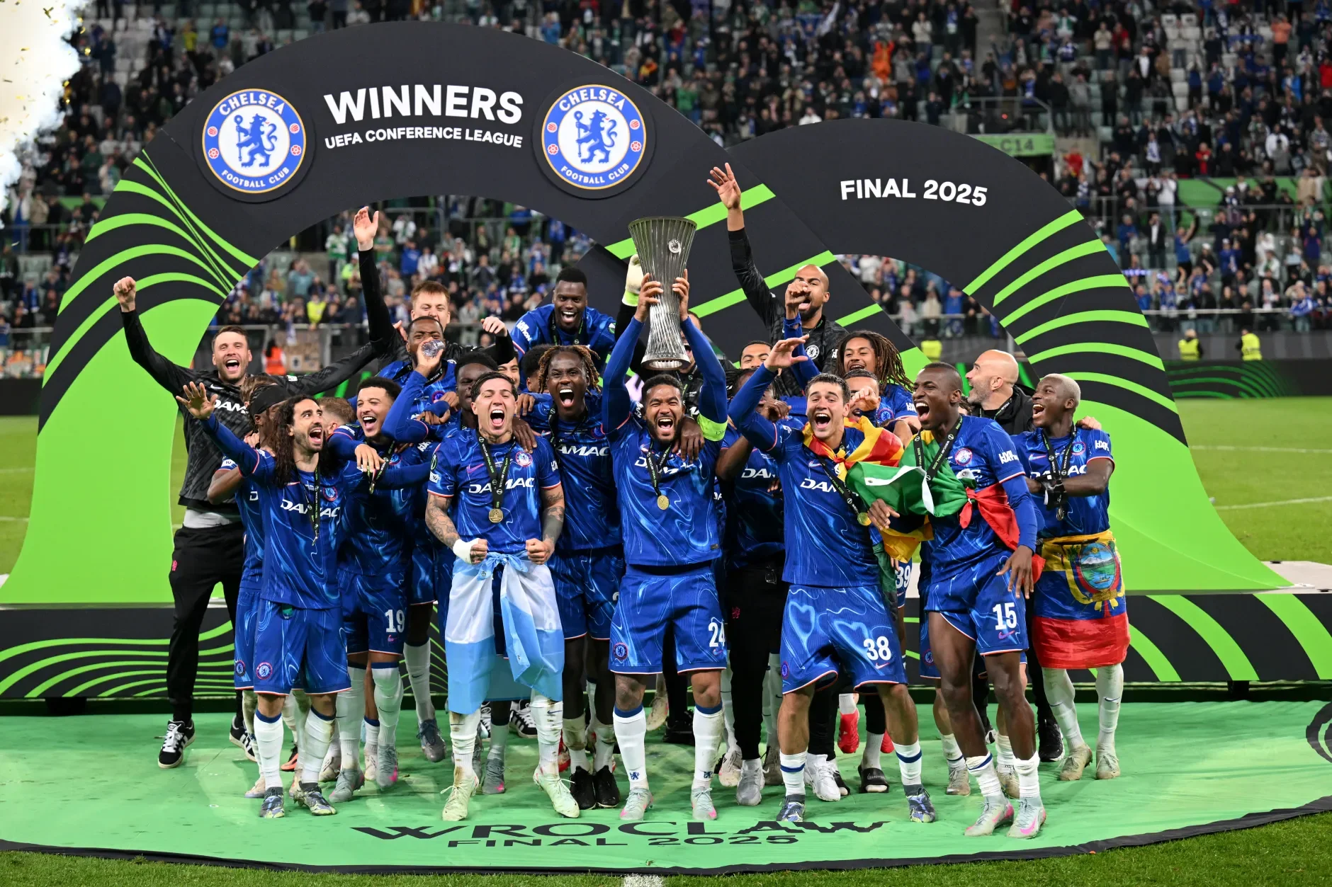 Chelsea to receive brand-new UEFA Award at Champions League Draw after completing historic trophy collection