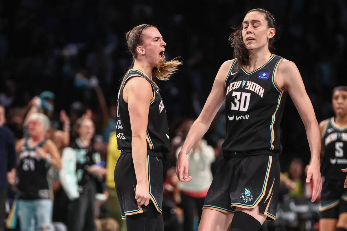 Stewart and Ionescu lead New York Liberty to 87-77 Game 1 win over the Las Vegas Aces in semifinals