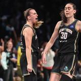Stewart and Ionescu lead New York Liberty to 87-77 Game 1 win over the Las Vegas Aces in semifinals