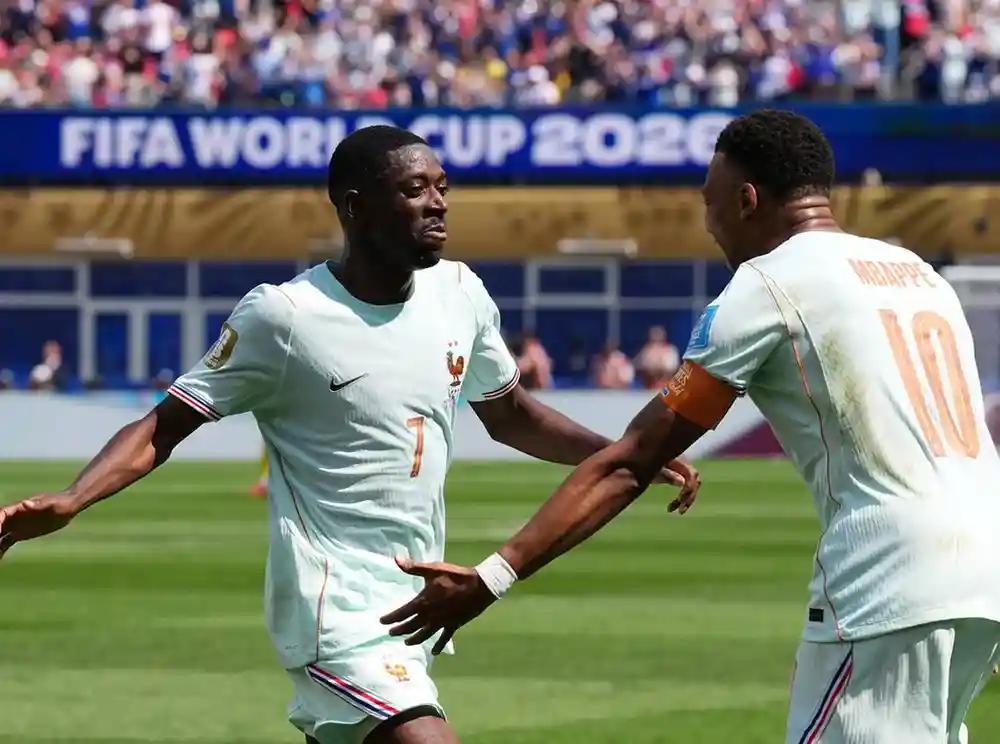 France beat Norway 4-1 to win Group I at World Cup 2026