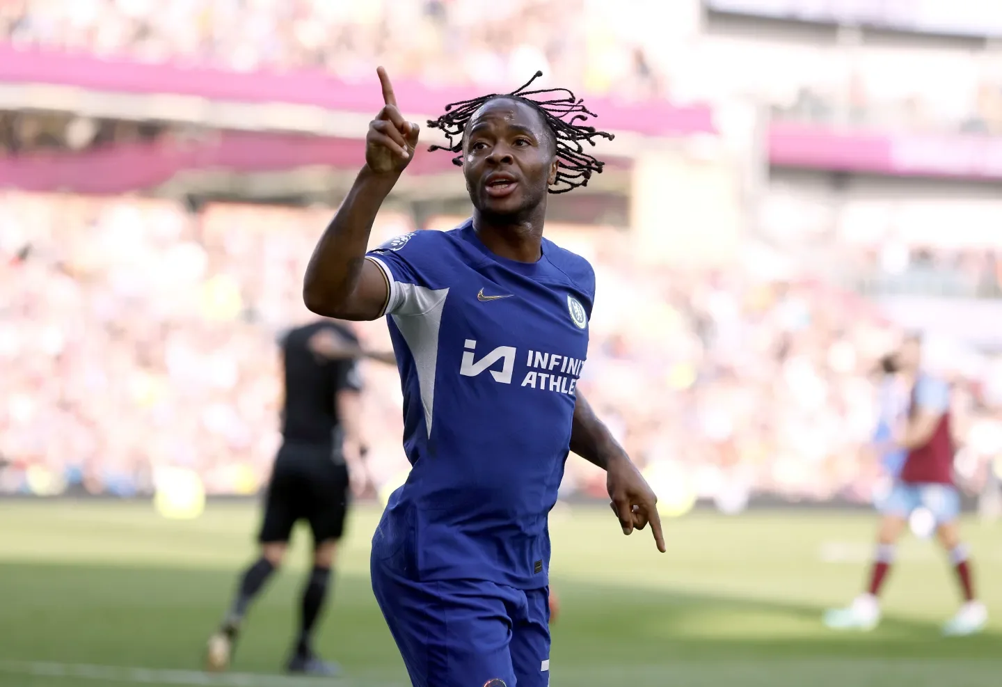 Sterling stars as Chelsea hit four past Burnley