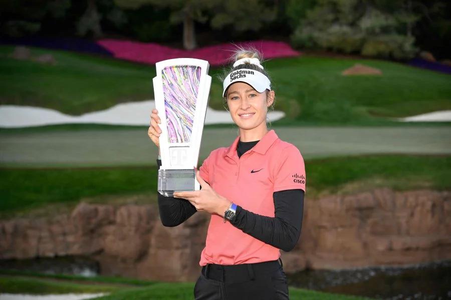 Nelly Korda wins LPGA Match Play in Las Vegas to seal foursome