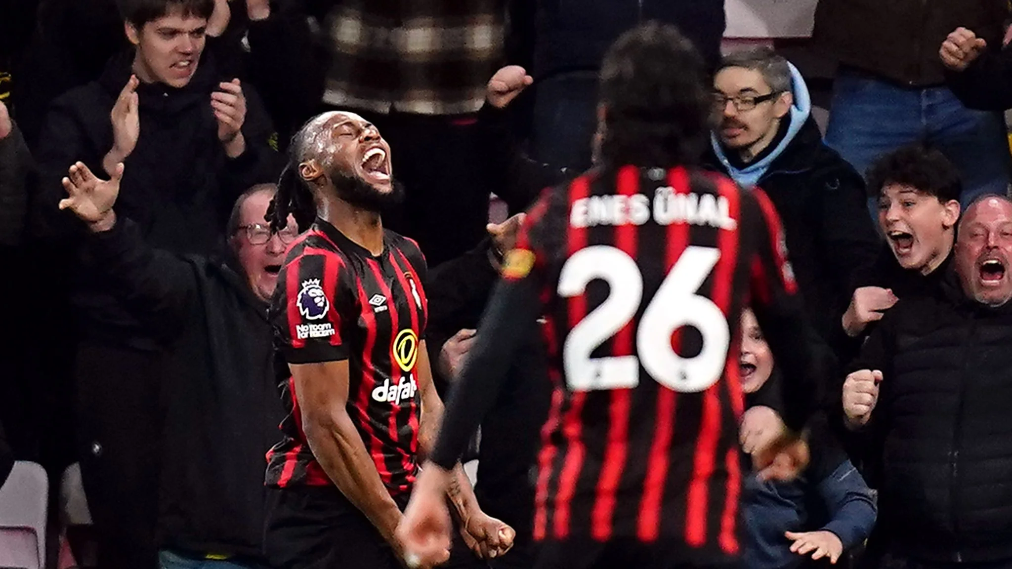 Bournemouth 4-3 Luton Town: Antoine Semenyo scores twice as Cherries complete sensational four-goal comeback