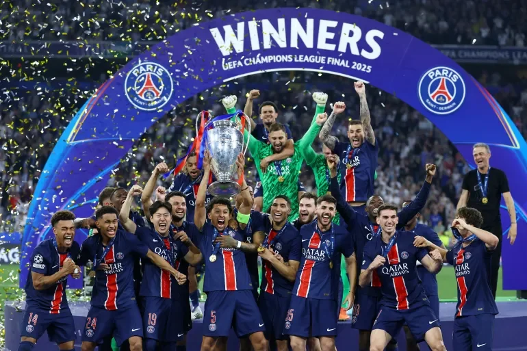 PSG crush Inter 5-0 to win first-ever UEFA Champions League title and historic treble