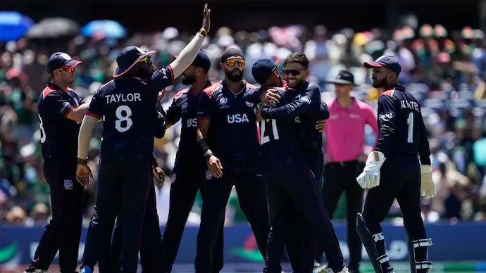 US qualify for knockout stages of T20 World Cup as Ireland game washed out