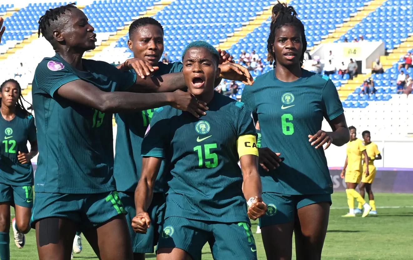 Michelle Alozie’s last-minute goal fire Nigeria into WAFCON 2025 final