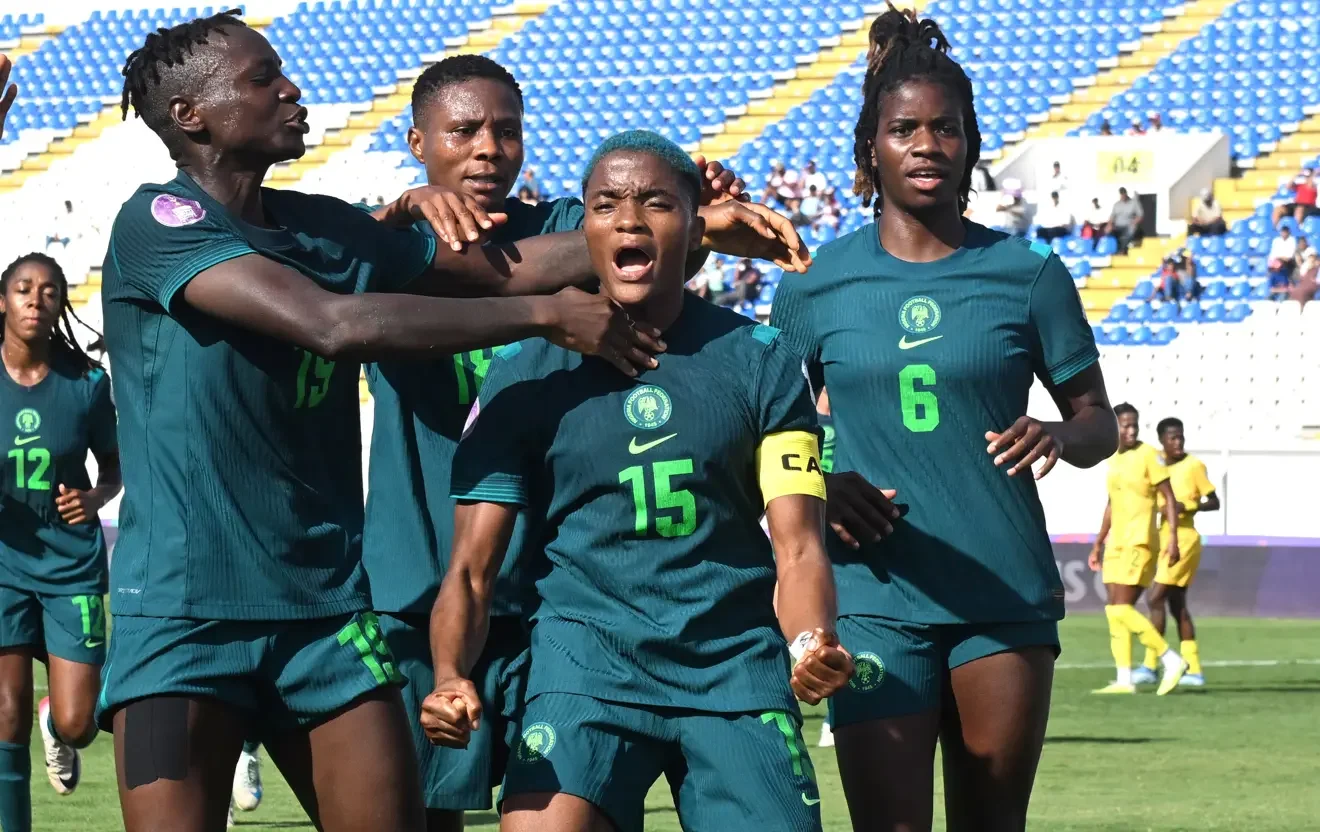 Michelle Alozie’s last-minute goal fire Nigeria into WAFCON 2025 final