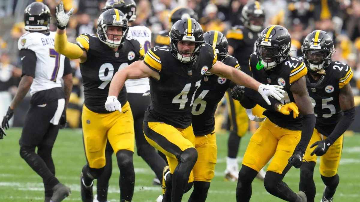 NFL roundup: Steelers edge AFC North rivals Ravens as Lions thrash Jaguars