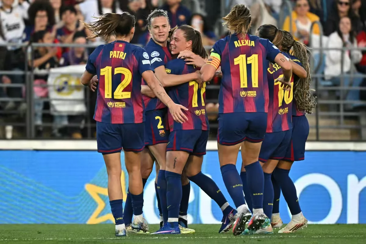 Barcelona Women clinch seventh straight Liga F title with derby win over Espanyol