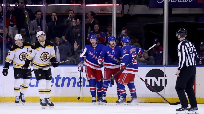 NHL roundup: Rangers rally to defeat Boston in revenge match, Oilers hang on to win in OT